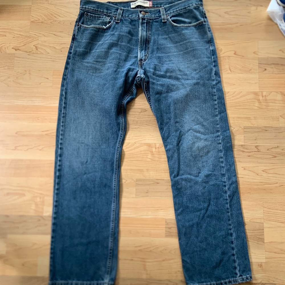 Men’s Levi’s 38x32 514 Slim Straight Blue Jeans